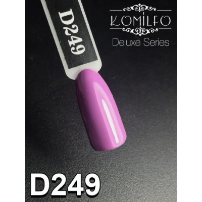 Gel polish D249 8 ml Komilfo Deluxe (purple-lilac, enamel)