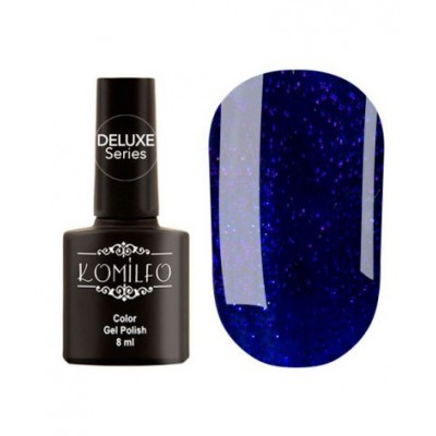 Gel polish D252 8 ml Komilfo Deluxe (dark blue, micro gloss)