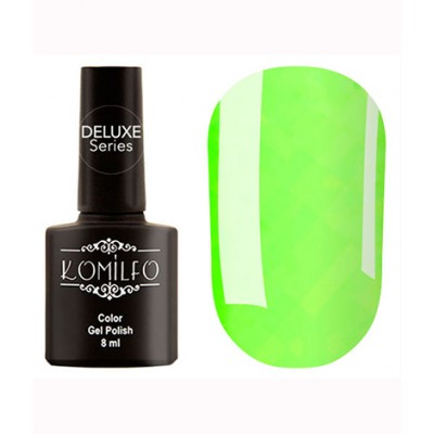 Gel polish D268 8 ml Komilfo Deluxe (light green, neon, enamel)