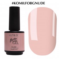 Komilfo Bottle Gel Nude 15 ml with brush